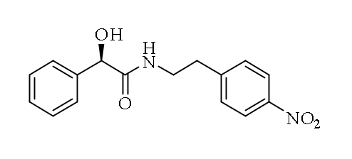 (2R)-2-Hydroxy-N-[2-(4-nitrophenyl)ethyl]-2-phenylacetamide